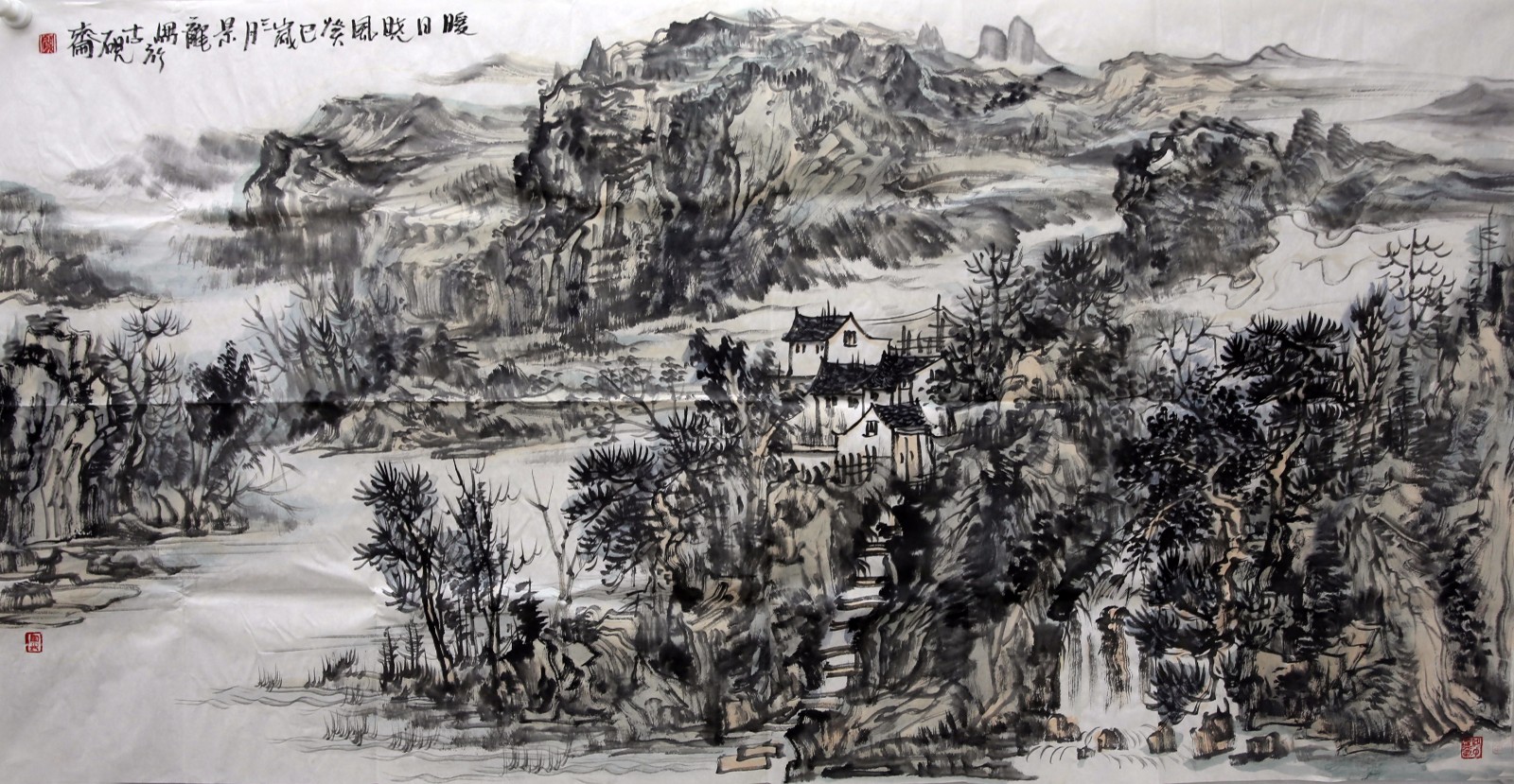 颜景龙《暖日晓风》