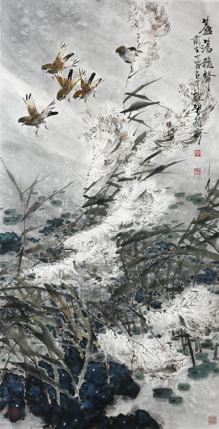 《 芦荡秋声 》